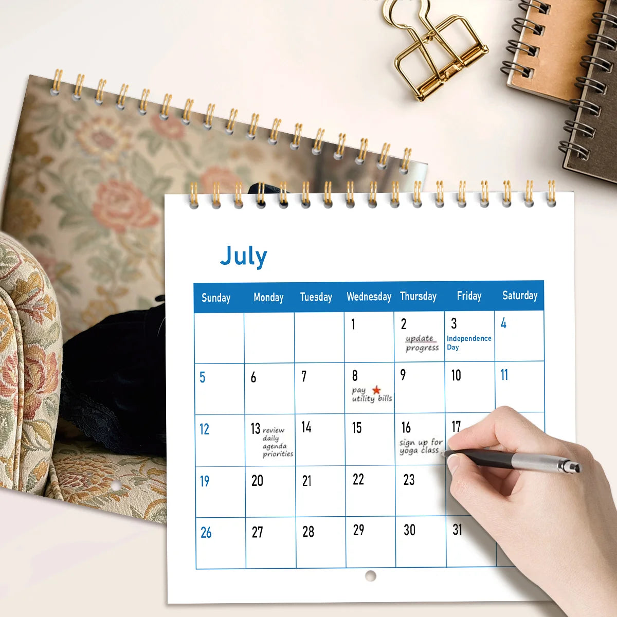 Delightful Puppies & Cats 2026 Calendar