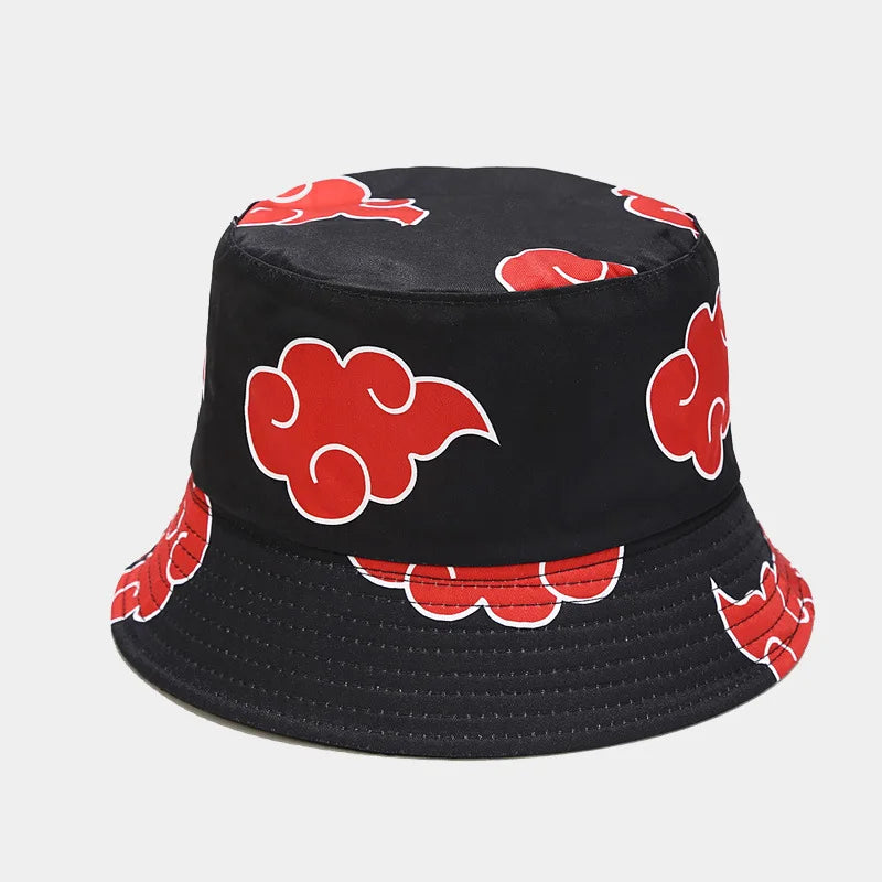 Akatsuki Naruto Anime Fashion Bucket Hat