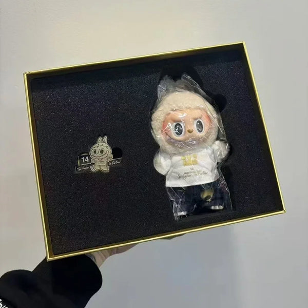 Popmart 14th Anniversary Employee Labubu Gift Box – TRENDY A GO GO Popmart 14th Anniversary Employee Labubu Gift Box – TRENDY A GO GO