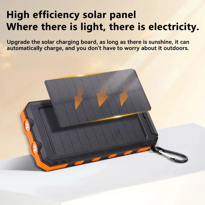 Portable Fast Charging Solar Power Bank