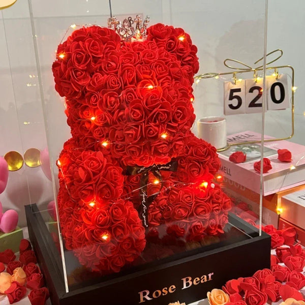 Eternal Rose Bear Gift