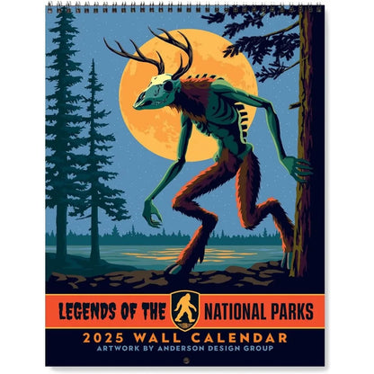 Legends of The National Parks 2025 Calendar