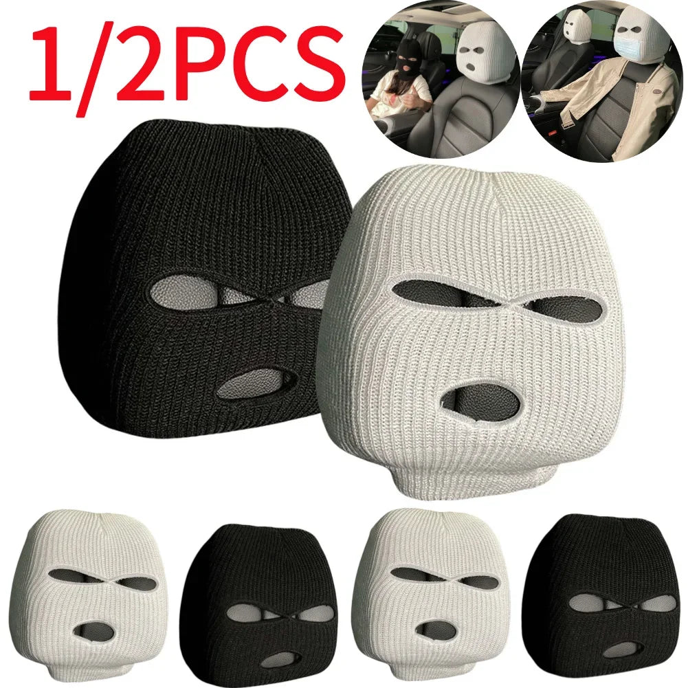 Halloween Spooky Car Headrest Covers