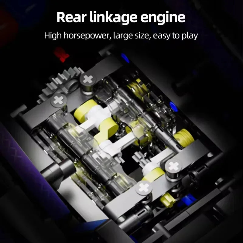 1611 Pcs Building Blocks Toy Model - 911 GT2 RS