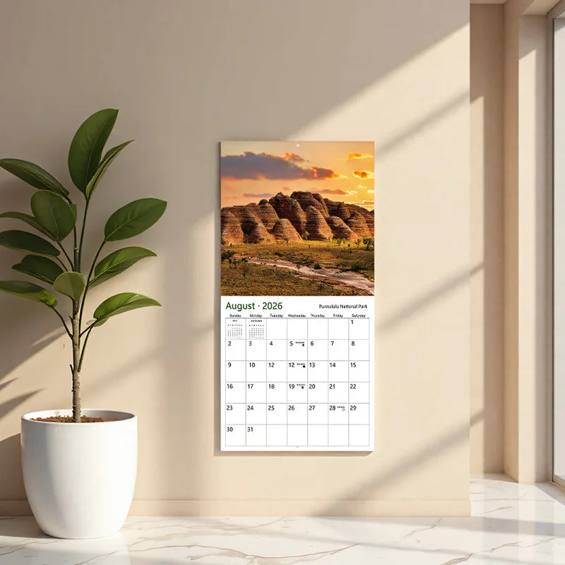 National Parks 2026 Calendar