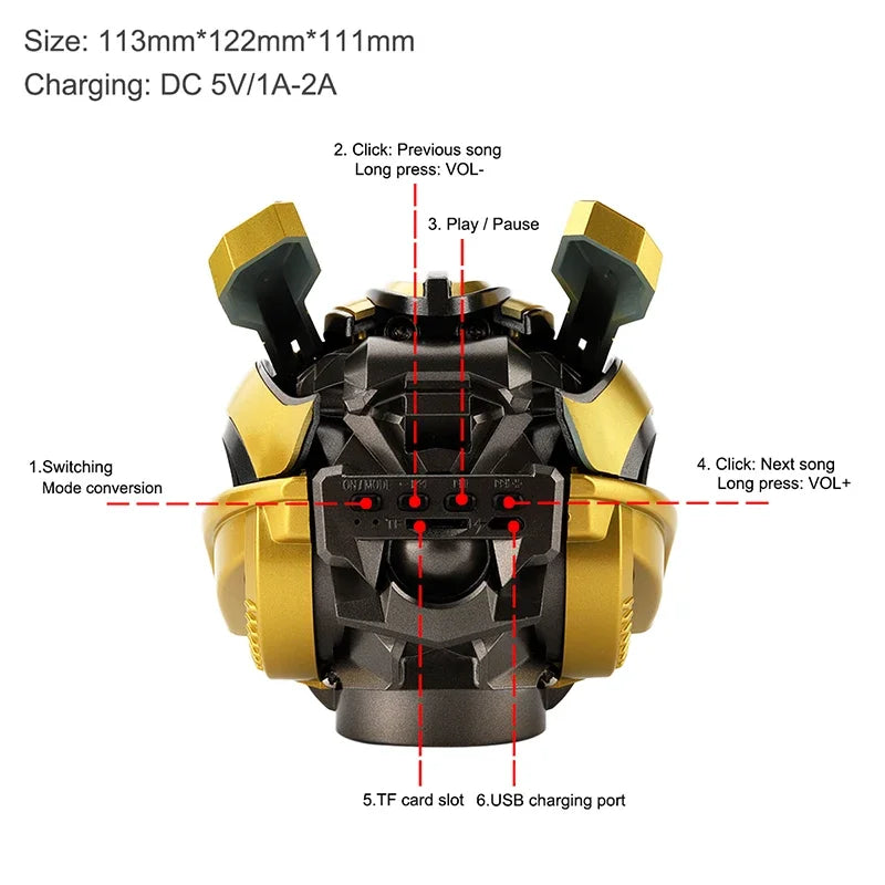 Bumblebee Blast Wireless Bluetooth Speaker