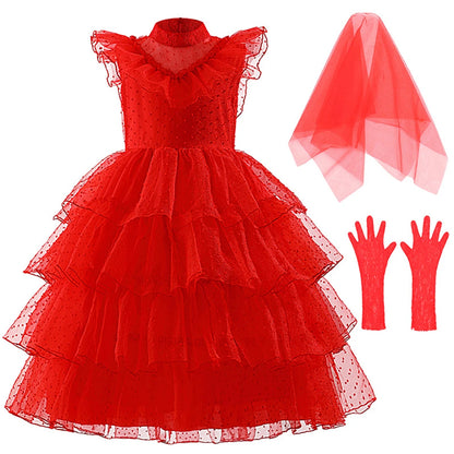 Beetlejuice Lydia Deetz Halloween Costume For Kids