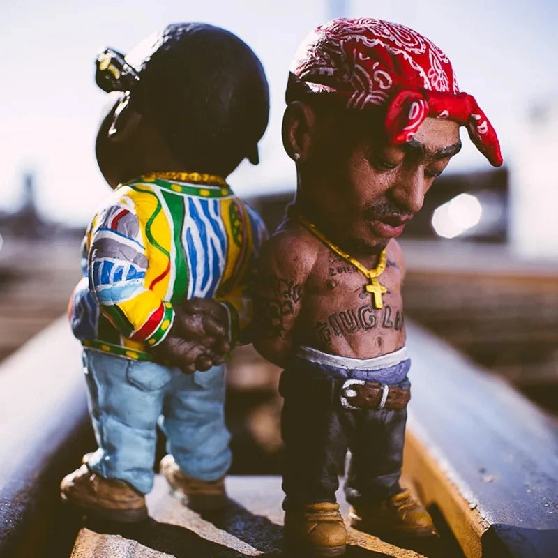 Famous Hip Hop Rapper Singer Resin Model Figures