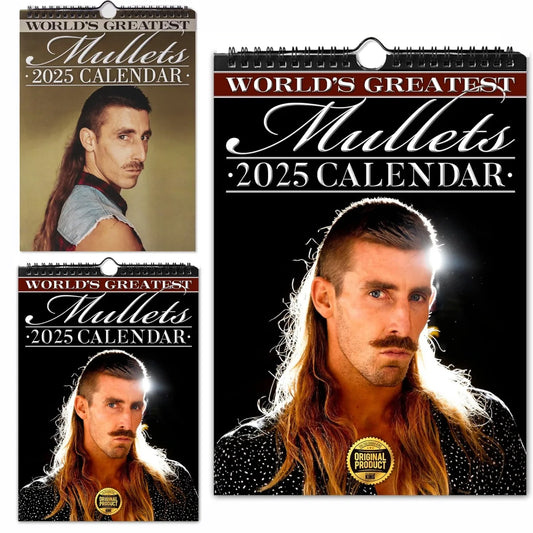 World's Greatest Mullets 2025 Calendar