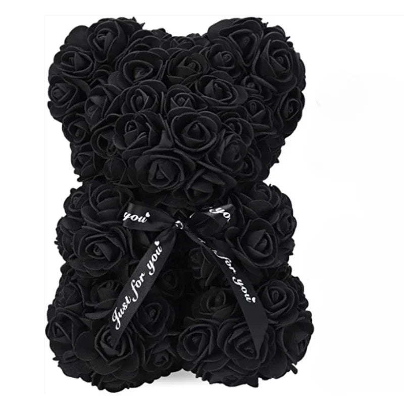 Eternal Rose Bear Gift (25cm)