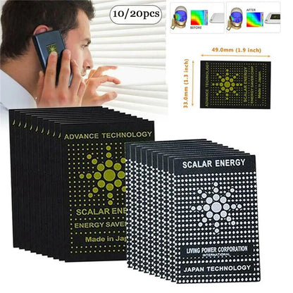 Quantum Shield Anti-Radiation EMF Protection Stickers