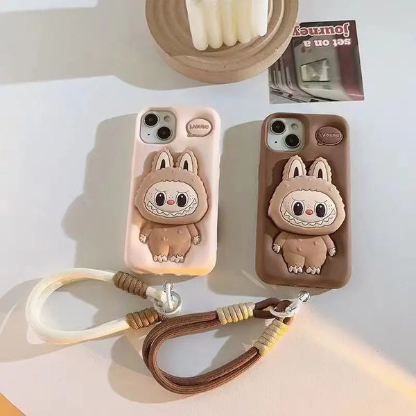 Super Cute Labubu iPhone Case For 13, 14, 15, 16, Pro, Pro Max