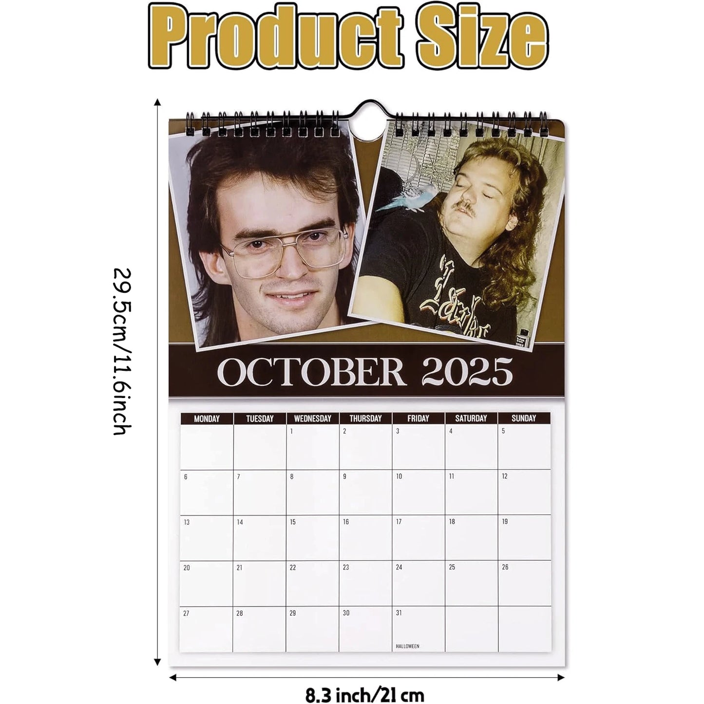 World's Greatest Mullets 2025 Calendar