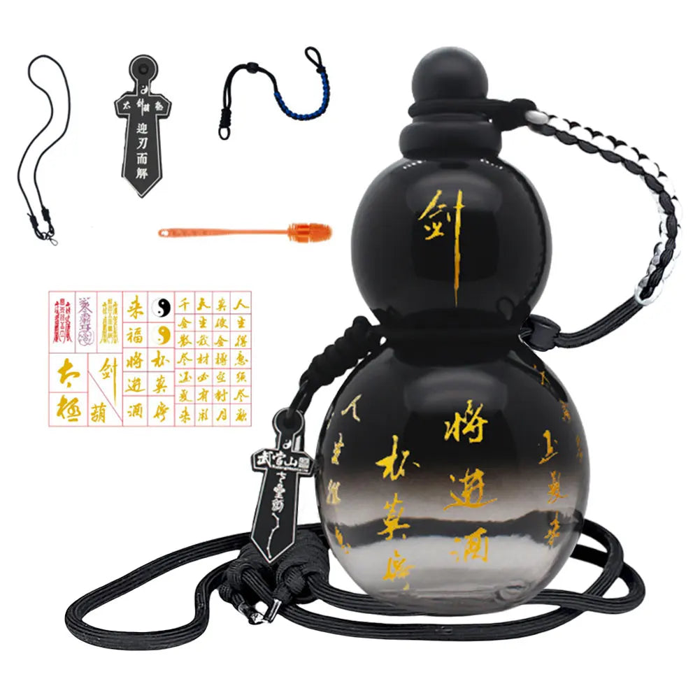 Black Myth Wukong Gourd Style Sports Water Bottle