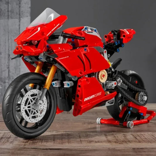 Superbike Motorcycle Building Blocks Model Kit - Ducati Panigale V4 R