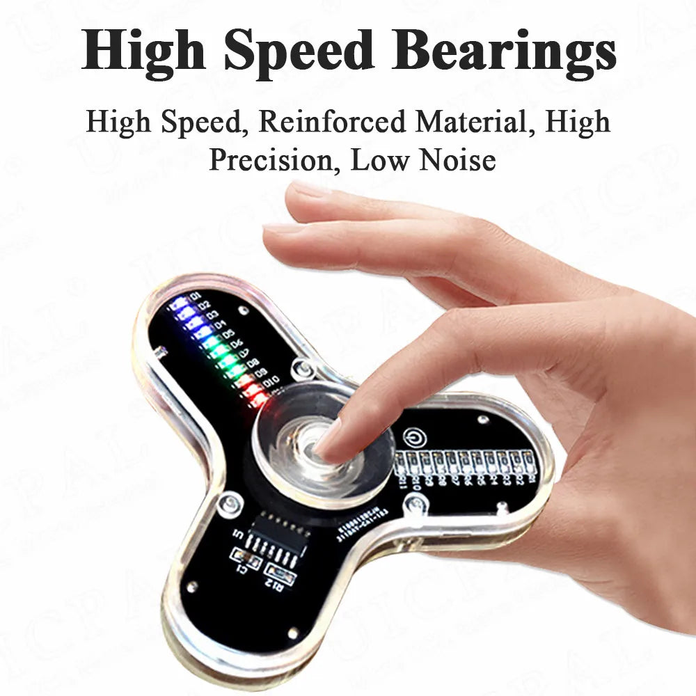 LED Fidget Spinner DIY Kit