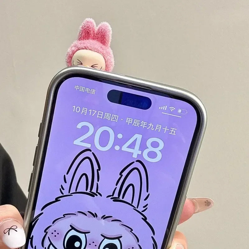 Cute Hanging Little Monsters iPhone Case For 14, 15, 16, Pro, Pro Max