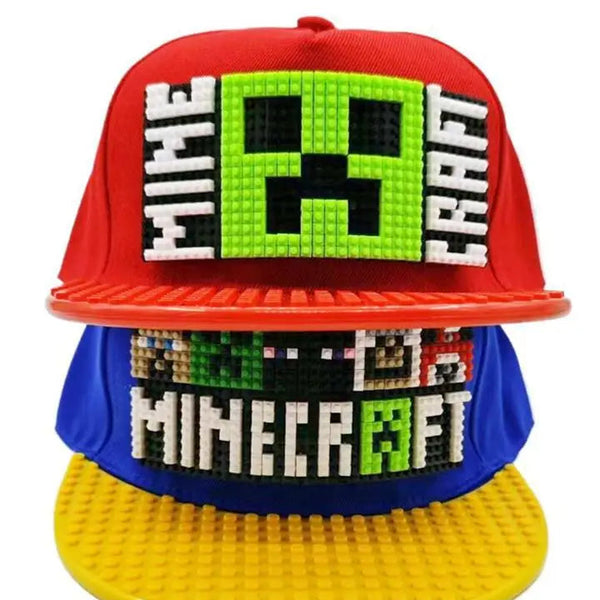 Minecraft Pixel Style Baseball Cap