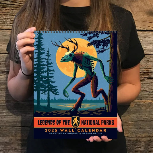 Legends of The National Parks 2025 Calendar