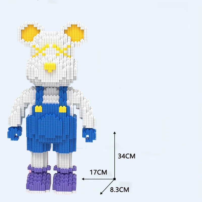 DIY Building Blocks Bearbrick Model Kids Toy