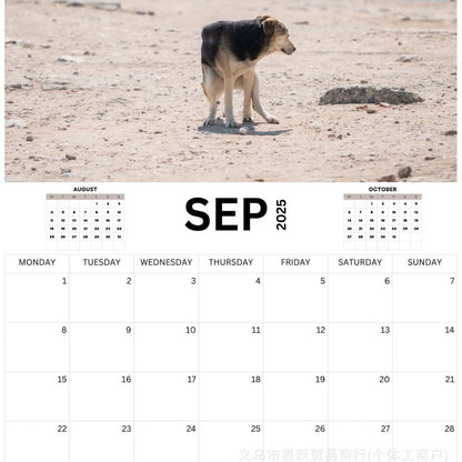 Pooping Pooches With A View 2025 Calendar