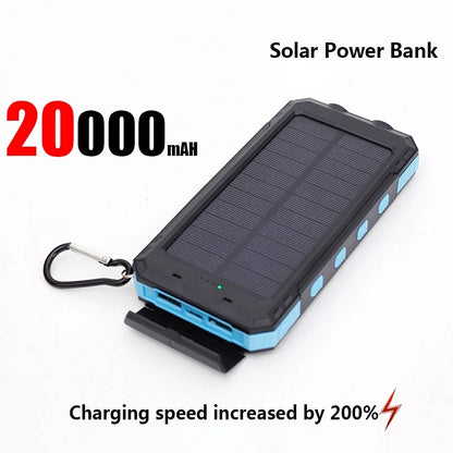 Portable Fast Charging Solar Power Bank