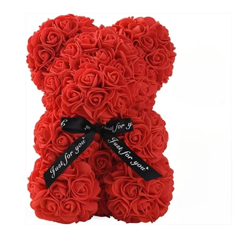 Eternal Rose Bear Gift (25cm)