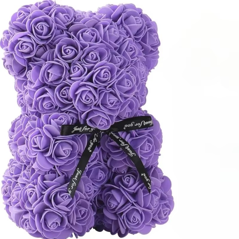 Eternal Rose Bear Gift (25cm)